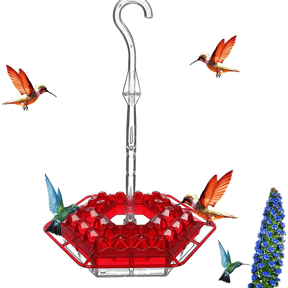 Ant Proof Hummingbird Feeder Outdoor Hanging Perch