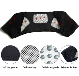 Shoulder Brace, with Self-heating and Magnets for Shoulder Pain Relief