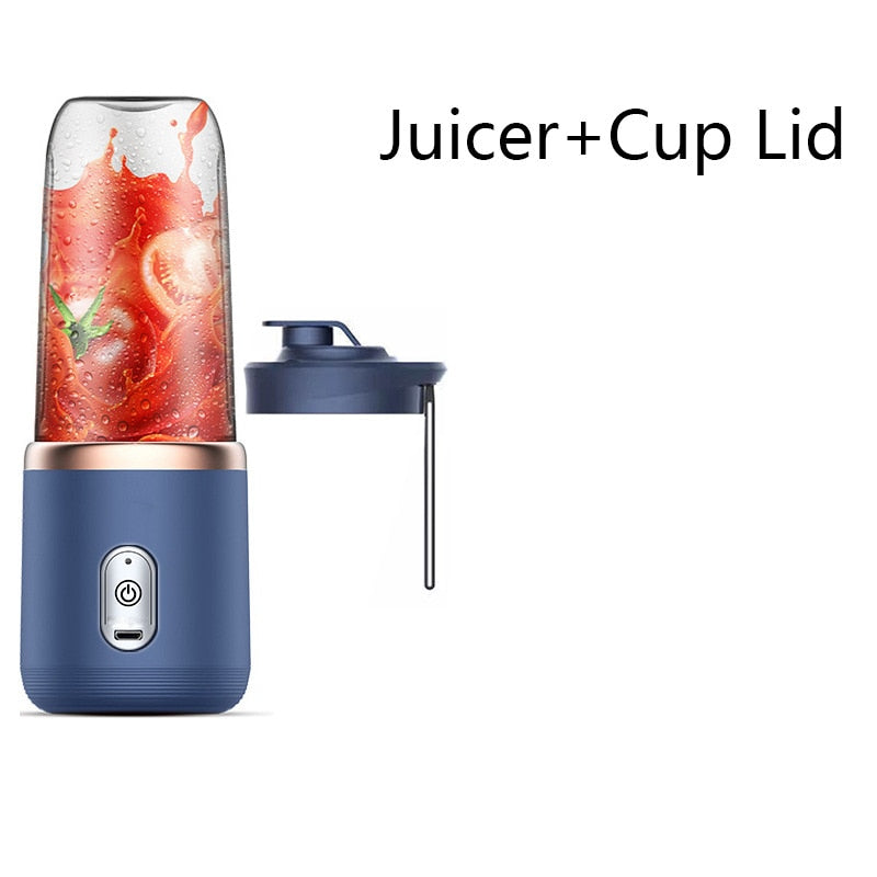 Portable Electric Juicer 6 Blades