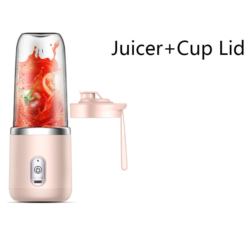 Portable Electric Juicer 6 Blades