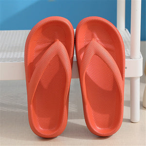 Clip Toe Shoes Eva Non-Slip Slippers Soft Sole Flip Flops Women Thick Bottom Bathroom Slides Summer