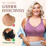 Moona Bra Front Closure Breathable And Posture Corrector Bras For Seniors